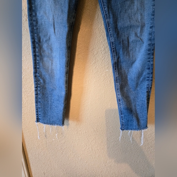 Rag & Bone Blue Ankle Cropped Jeans - Picture 8 of 11